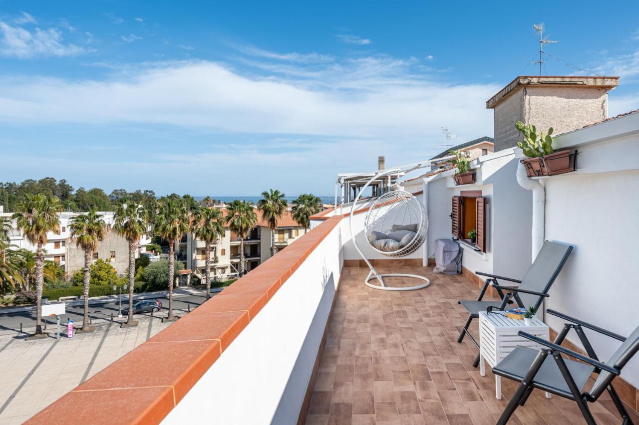 Апартаменти Naxos Charming Penthouse With Swimming Pool X6 Джардіні-Наксос Екстер'єр фото